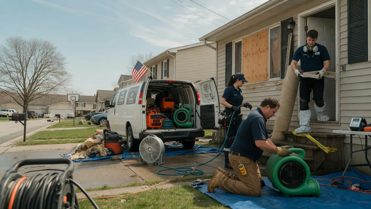 Water Damage Restoration in Fargo, ND near me